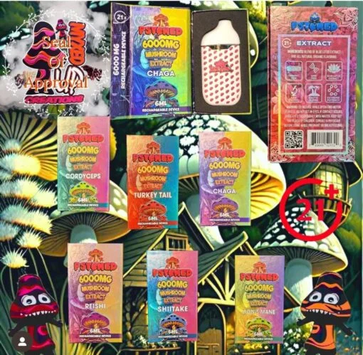 Psyched Mushroom Gummies Psyched Mushroom Gummies